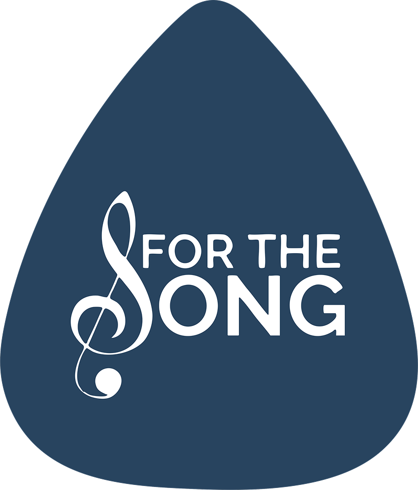 Website Design 37 forthesong logo guitar pick 1